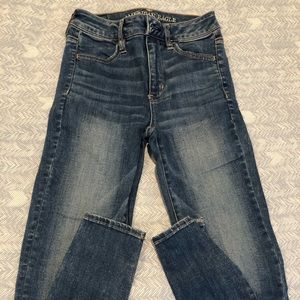 American eagle dark wash jeans